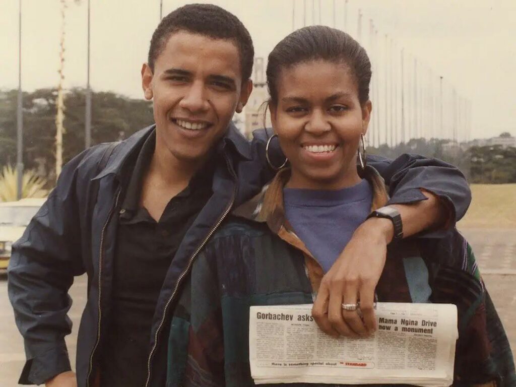Барак и Мишель Обама 