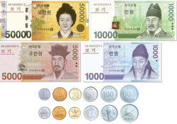 Валюта Южной Кореи