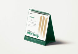 Desk Calendar Mockup Download