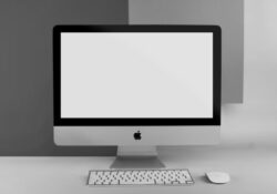 iMac с генератором макетов клавиатуры